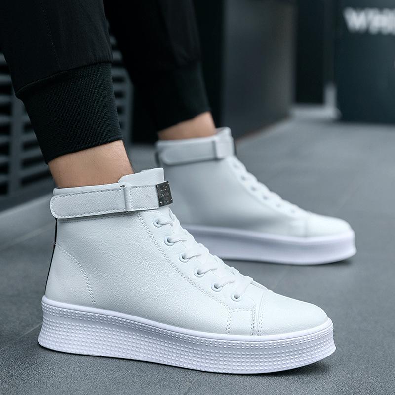 Winter Martin Boots High Top Board Shoes Medium Top Short Boots Social Guy Spirit