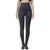 Women's Gray Extended Length Compression Slimming Pantyhose Spring Autumn Outer Wear Non-Slip Drop-Free Leggings