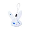 Dark Style Bunny Plush Keychain Plush Rabbit Keychain Pendant Plush Bunny Pendant  Key Accessories