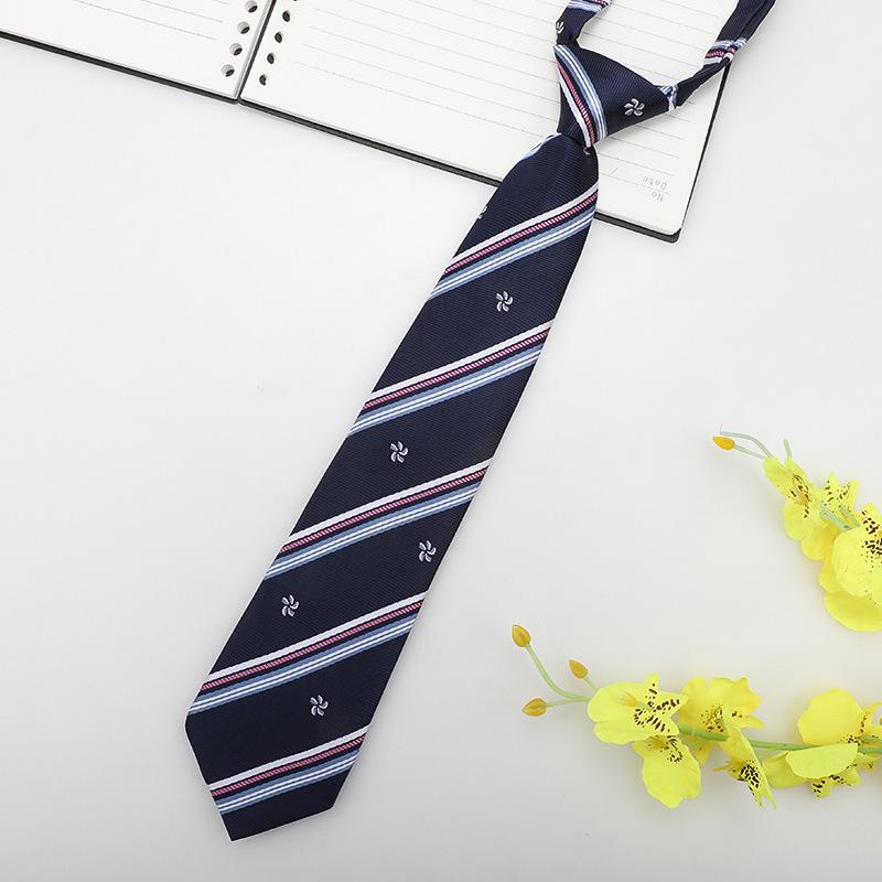 Jk Small Tie Female College Style Lazy Japanese Plaid Uniform Shirt Tie Student Ins Men'S And Women'S Short Styles Free Of Charge