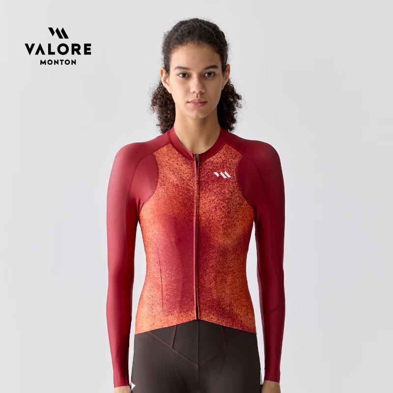 VALORE AOE Women s Cool-Touch Long-Sleeve Cycling Jersey XS
