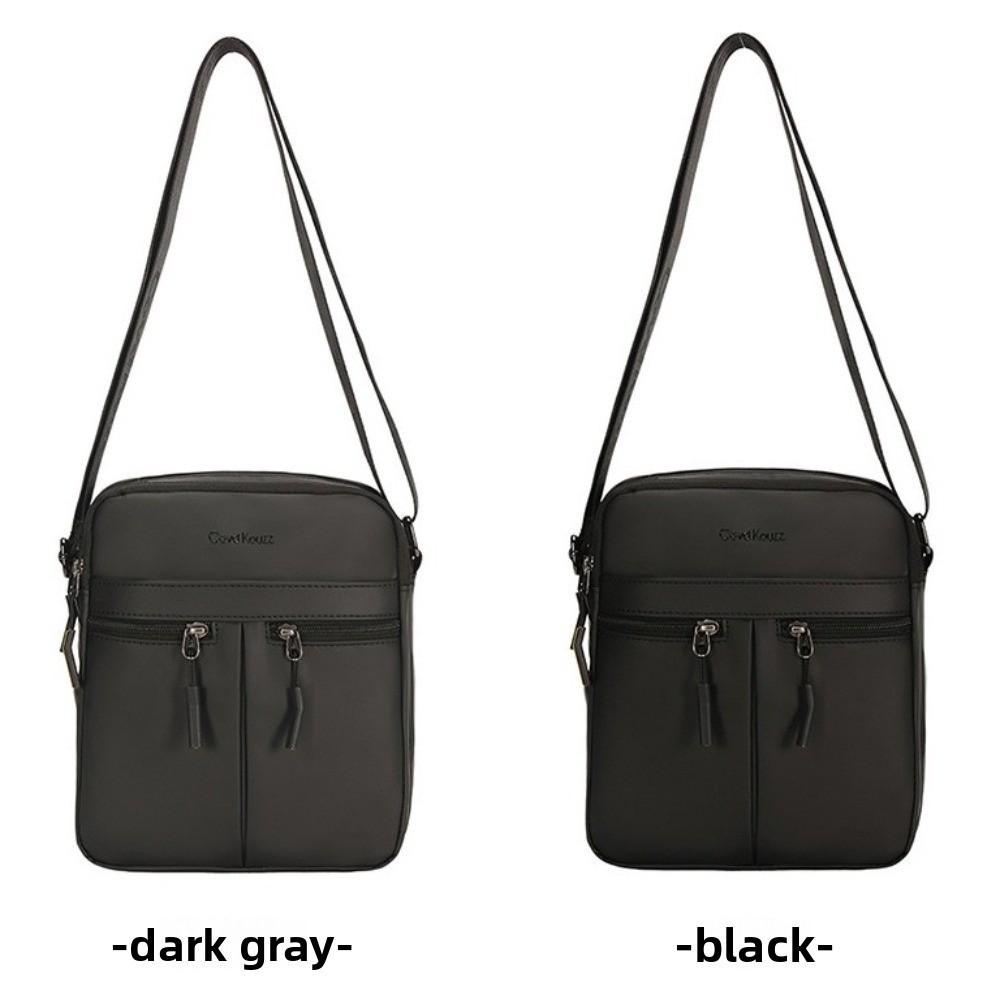 Multi-Pockets Men Shoulder Bag Single Shoulder Oxford Crossbody Bag Business Messenger Bag  Travel