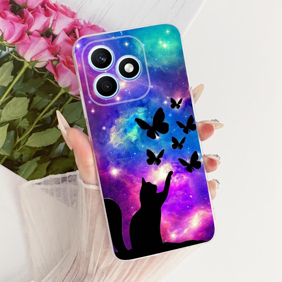 For Honor X8d 4G Case Cool Fashion Painted Cover 6.77'' Soft Silicone Phone Case For Honor X8d X 8d HonorX8d 4G Back Cover Coque