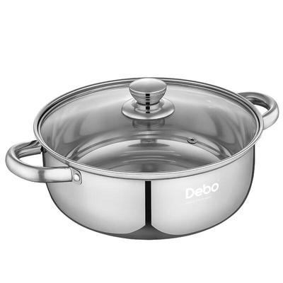 Debo Kaiqi Edelstahl-Kasserolle