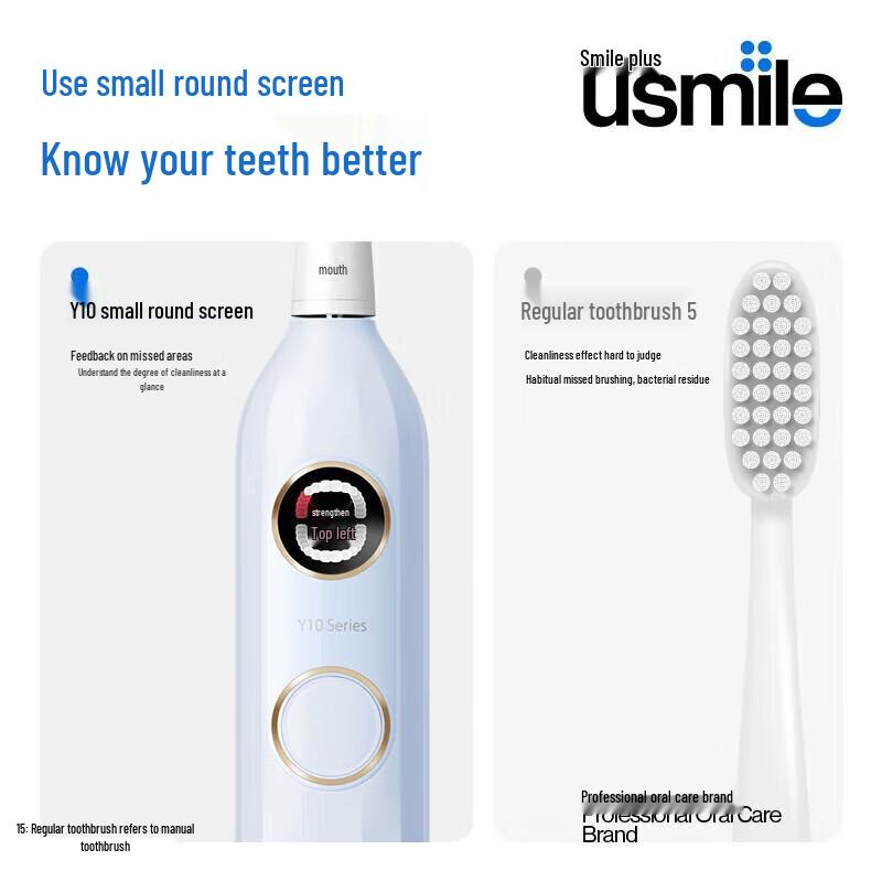 usmile Y10 Smart Sonic Electric Toothbrush