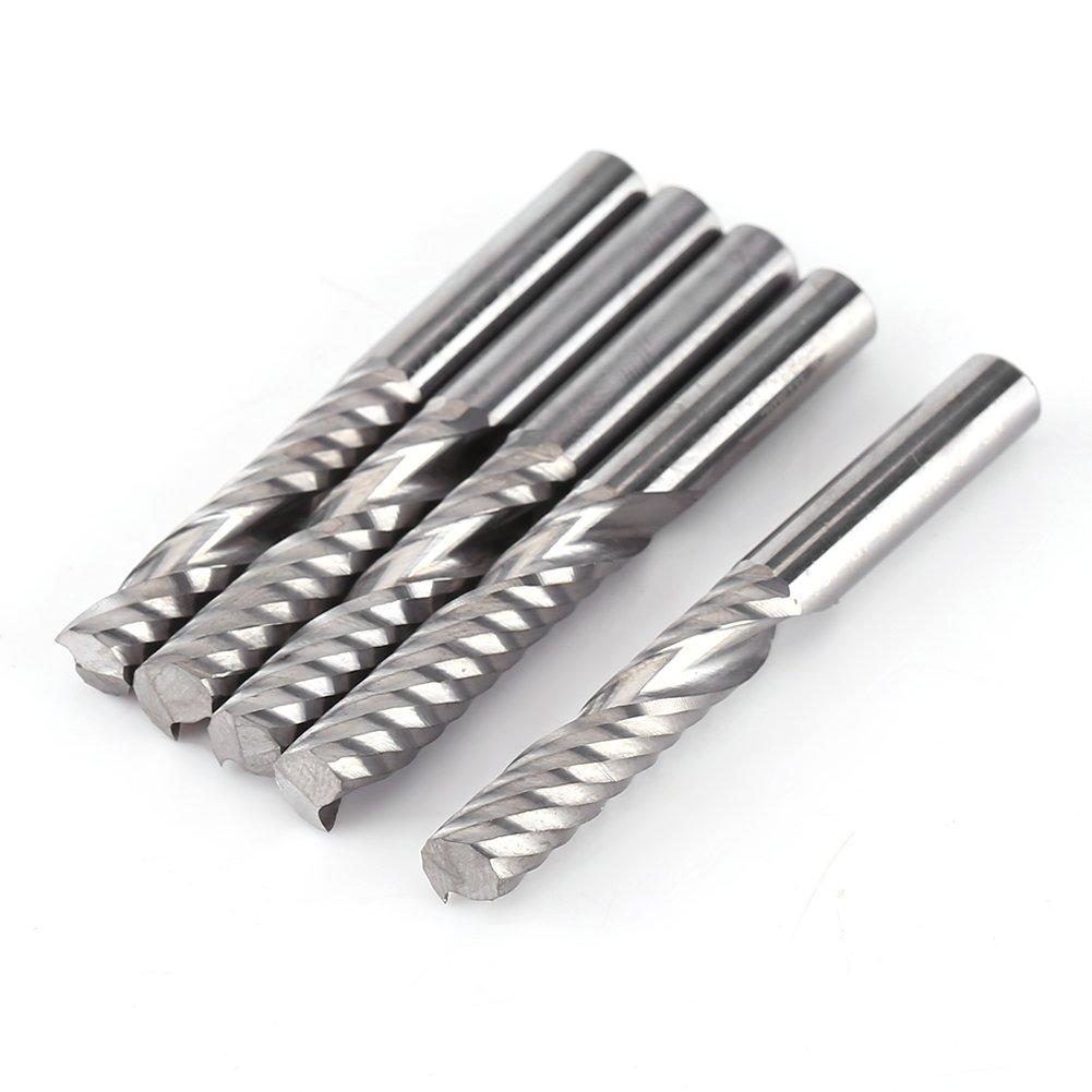 End Mills Set of 5 6mm x 32mm Milling Cutters Milling Bits CNC Bits