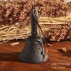 Retro Cast Iron Hand Bell Multi-Purpose Bells for Craft Wedding Decoration Alarm School Church Classroom Bar Hotel Vintage Bell