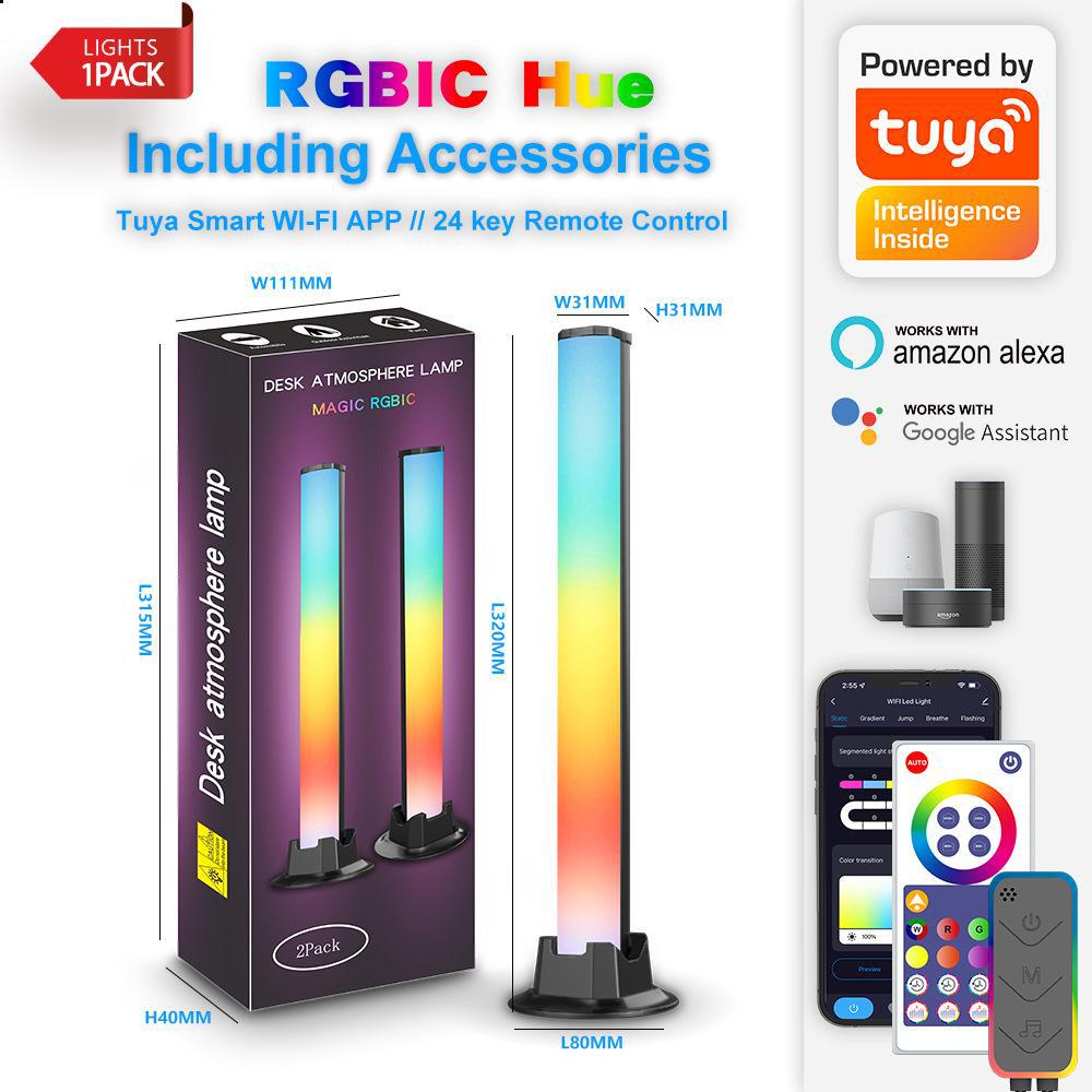 Lumină de atmosferă LED cu muzică WiFi pentru graffiti transfrontalieră, pentru jocuri și TV