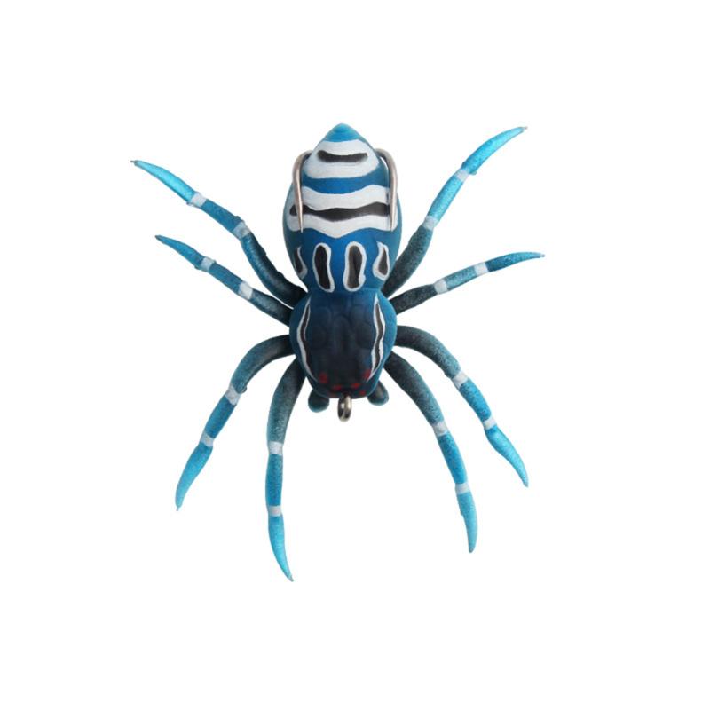 7 cm 6 g schwimmender Köder, Spinne, weicher Köder, Simulation künstlicher Silikon-Fälschungsköder