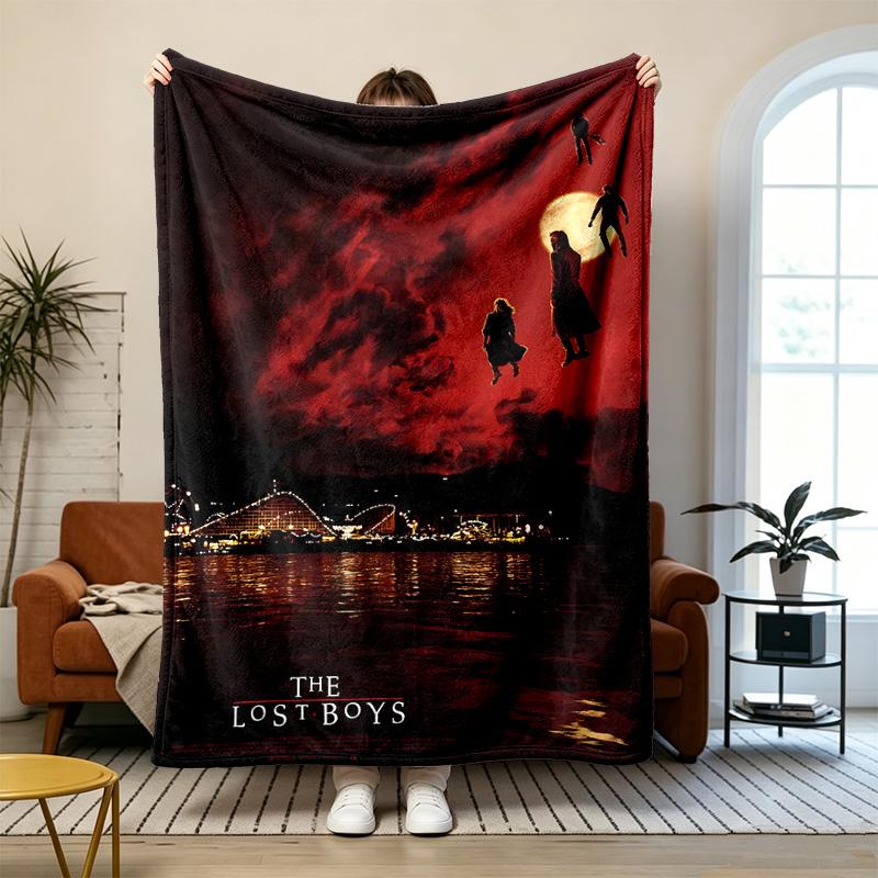 The Lost Boys Soft and Comfortable Flannel Suitable for Sofas Living Rooms Outdoor Camping Travel and Also Makes a Great Anniversary Gift