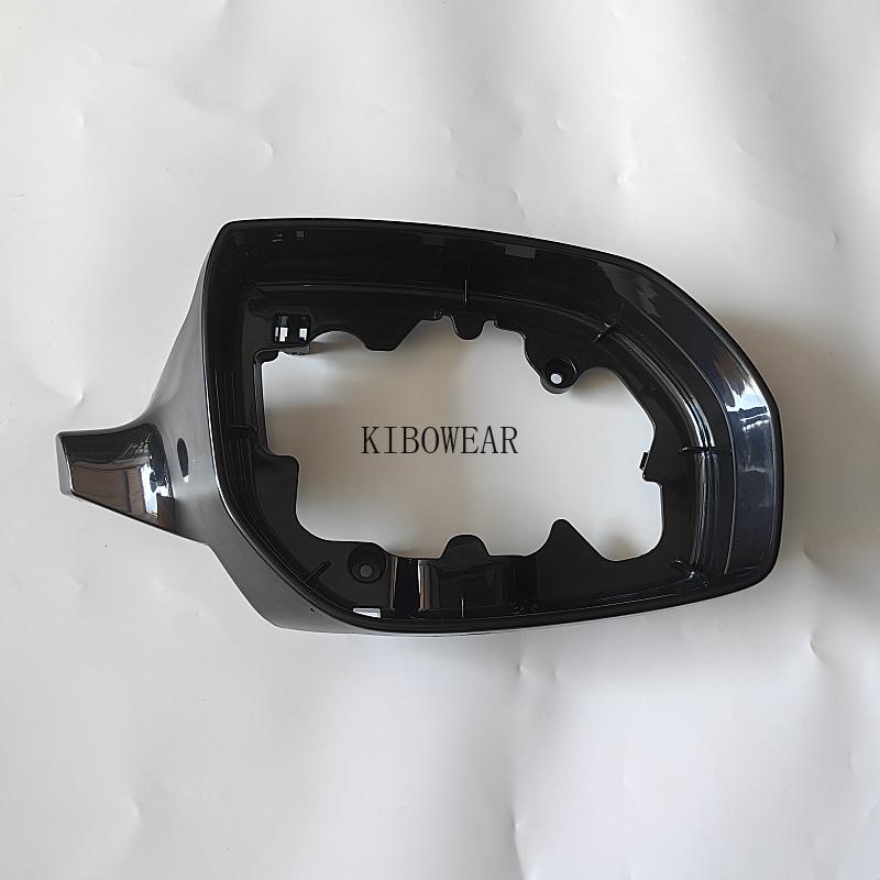 Side Mirror Cover Glass Frame Trim For Hyundai Grand Santa Fe XL Santafe 2017 2018   Turn Signal  Holder Auto Part