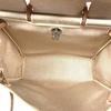 Used Hermes Herbag MM Tote Bag Canvas Beige Authentic 1186
