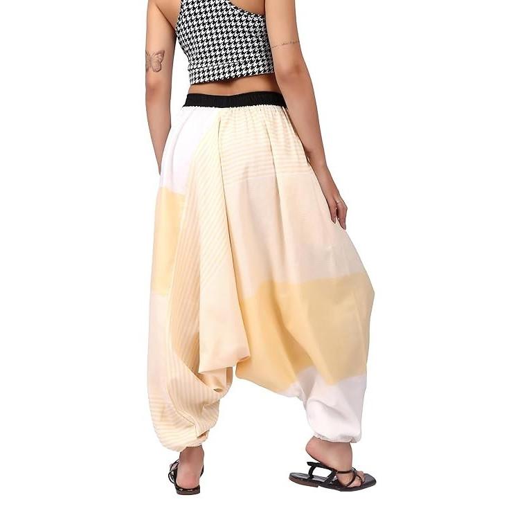 Women Cotton Summer Harem Pants Indian Designer Ethnic Hippie Loose Trousers