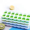 14 Grid Ice Cube Square Ice Cube Mold with Lid  Silicone Ice Cube Soft Bottom  Easy To Demold Ice cube ice grid film equipment
