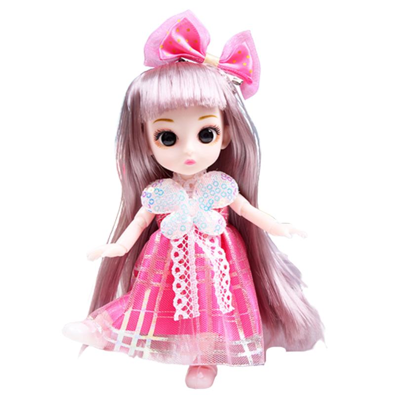 Bjd 66in Princess Dolls Movable Joints  Mini Model Toys Kids Birthday Gift