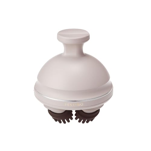 

Festino EMS Head Spa Premier SMHB-044, Waterproof, Lightweight, USB Rechargeable, Electric, Gift (Sand Beige)