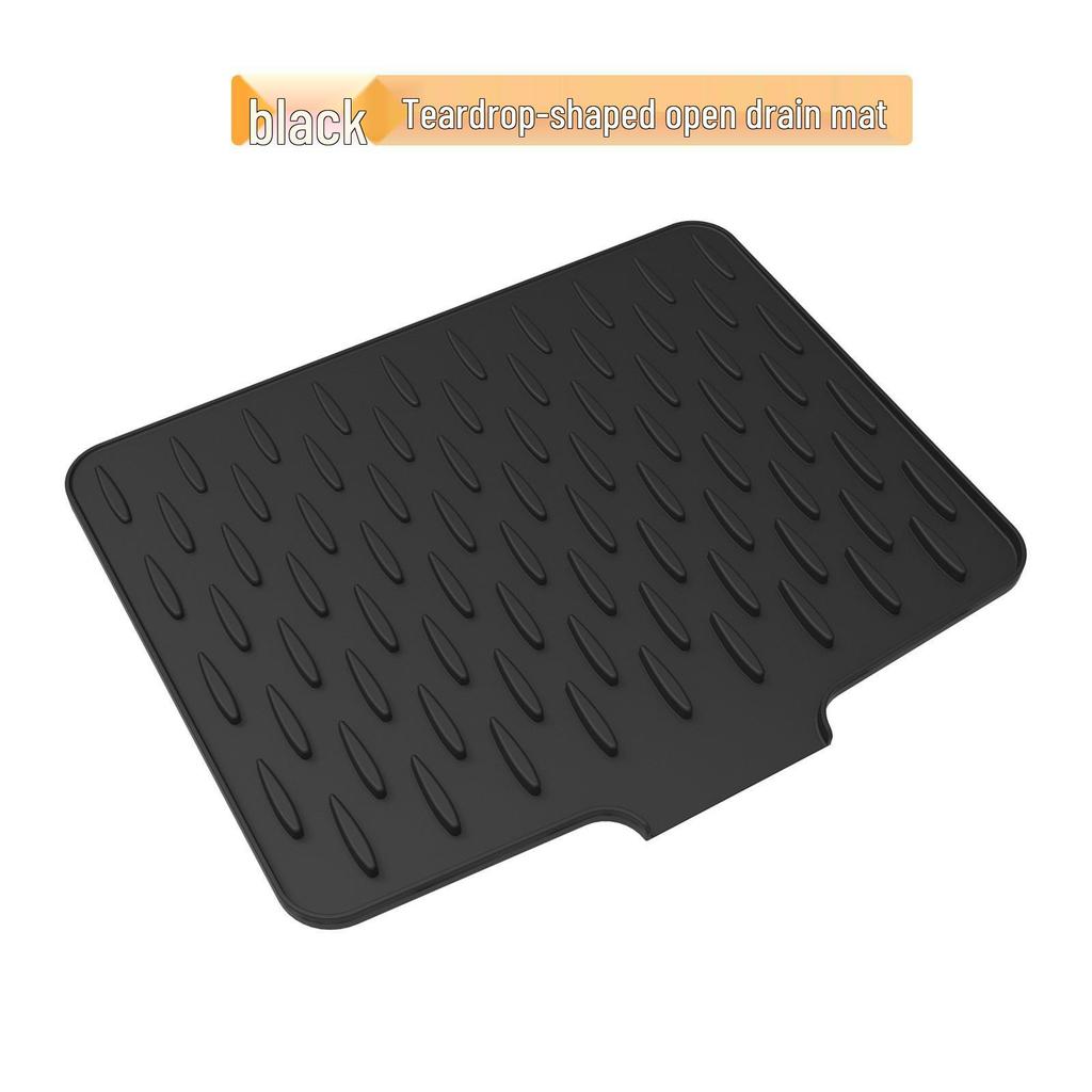 Silicone Drying Mat for Dishes, Sink, Fruits, Veggies, and Countertops