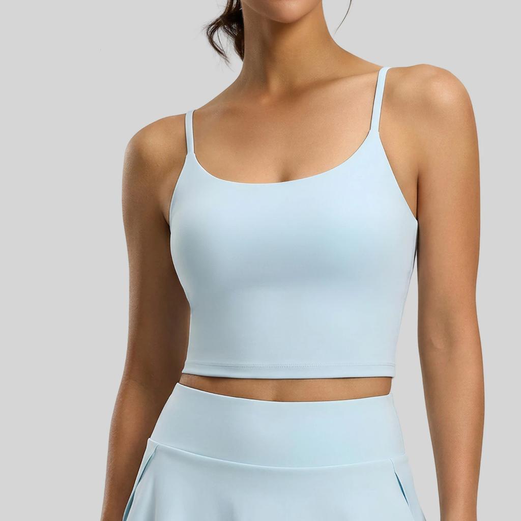 New Summer Beautiful Back Sports Bra Female Shock Proof Push Up One Cup Sling Fitness Yoga Vest for Women