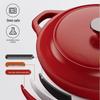 Zhishi Cast Iron Enamel Dutch Oven