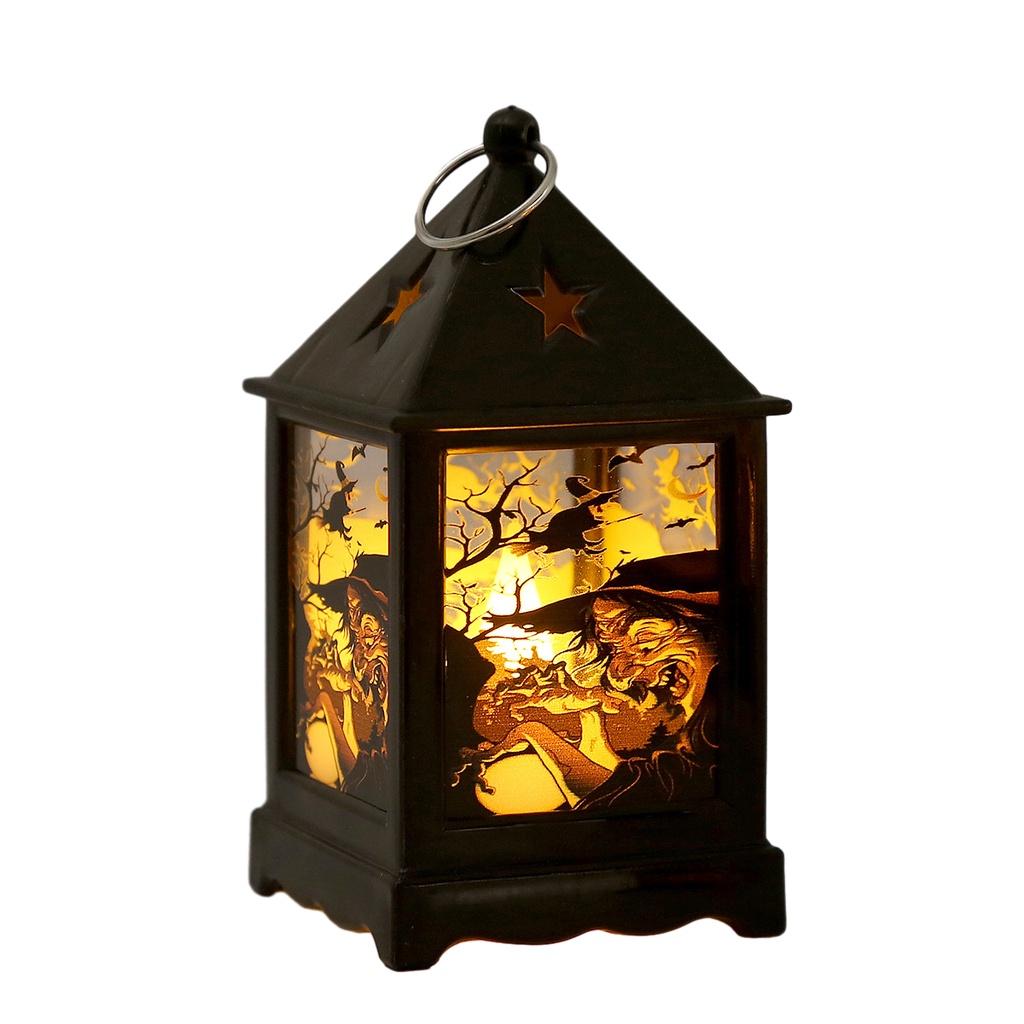 

Led Portable Halloween Pumpkin Lamp Party Decoration Ornaments Photo Gift Prop Witch