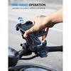 Lamicall Motorcycle Phone Mount Holder - [Dual Vibration Dampener] [Upgrade Handlebar Clip] Motorcycle Cell Phone Holder, Bike Phone Mount, Fit