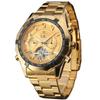 Forsining Men Fashion Casual Dial Tourbillon Mechanical Watch