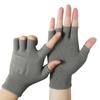 1 Pair of Black Wear-resistant Work Gloves for Women and Men Knitted Breathable Elastic Outdoor Protective Gloves