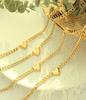 18K Gold-Plated Titanium Steel Clavicle Necklace - Trendy European & American Style Jewelry for Women