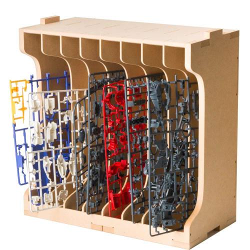 

Bucasso Runner Stand, Plastic Model Stand, Paint Rack, Model Tool Storage Rack, MDF Material, Parts Stand for Models, Gunpla, Plastic Models, Runners,