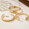 New New Temperament Glossy C-shaped Bracelet Versatile Bracelet