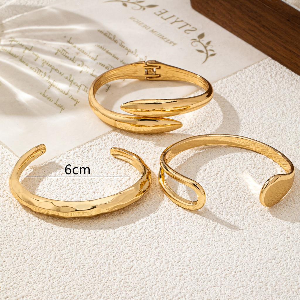 New New Temperament Glossy C-shaped Bracelet Versatile Bracelet