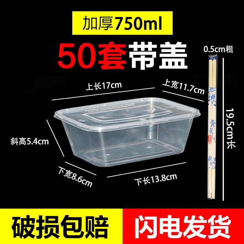 Disposable Rectangular Food Containers