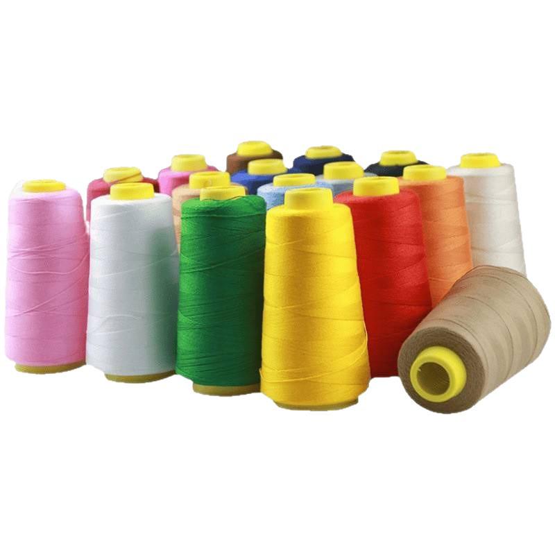 Black and White Thick Denim Sewing Thread Roll for Machine and Hand Sewing