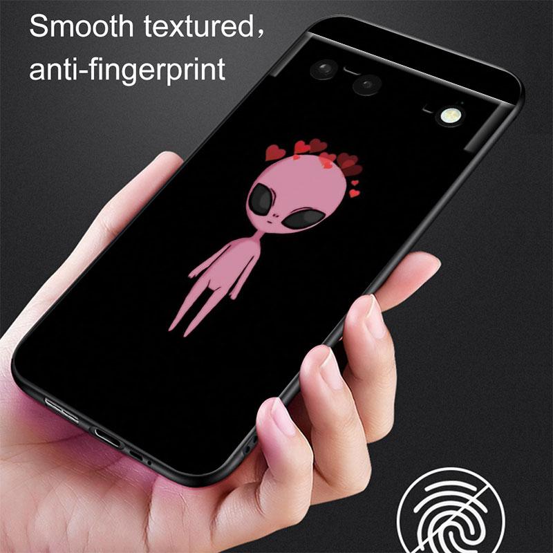 

Чехол для телефона Planet Alien Space Astronaut для Google Pixel 7 Pro 6 Pro 6A 5A 5 4 4A XL 5G, черный мягкий чехол Fundas Cover Google Pixel 6a