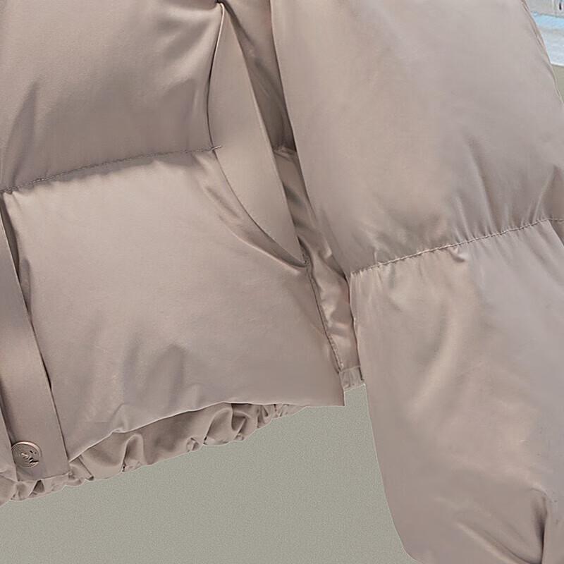 Sibaishe Women's 90% Down Round Neck Padded Jacket