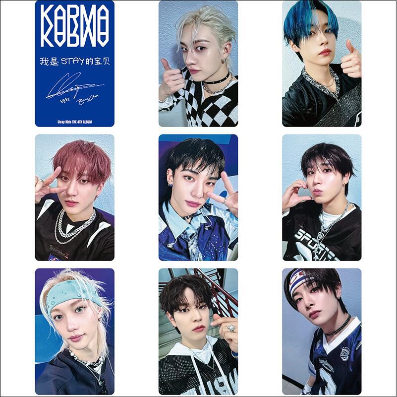 K-POP Stray Kids LOMO Card DOIT Small Card World Tour Set Card KARMA Card Felix Bangchan HAN Peripheral Collection Card