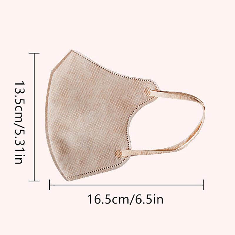 Three-Dimensional Dust Mask Face Masks Cloth Disposable Anti-Dust Protective Masks Ear Loops Mouth Mask Black White Mascarillas