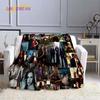 The Vampire Diaries 3D printing flannel plush blanket bedspread lazy blanket Sherpa blanket travel sofa quilt cover