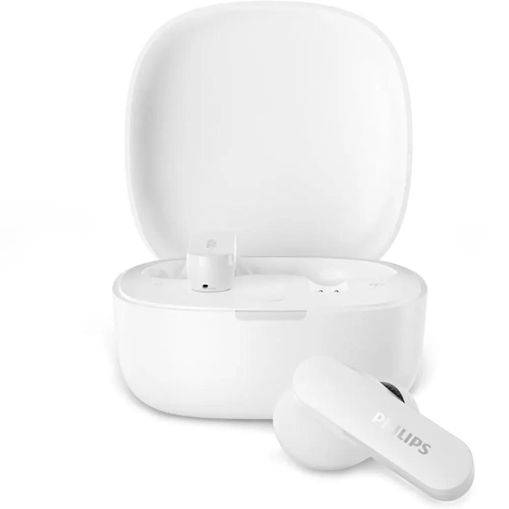 Philips Weiss Tat2100 Kabellose Bluetooth 6.0 Kopfhörer Für Anrufe Und Musik Weiß - Bild 5