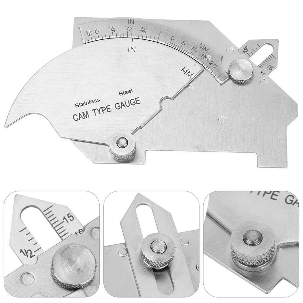 Inspection Ruler Gauge Bead Butt Weld Gauge Measuring Ruler Fillet Weld Gauge Weld Gauge