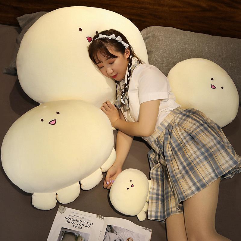 Octopus Ball Throw Pillow Plush Toy Cartoon Dough Soft Doll Girl Sleeping Birthday Gift Seat Pillow Throw Pillows