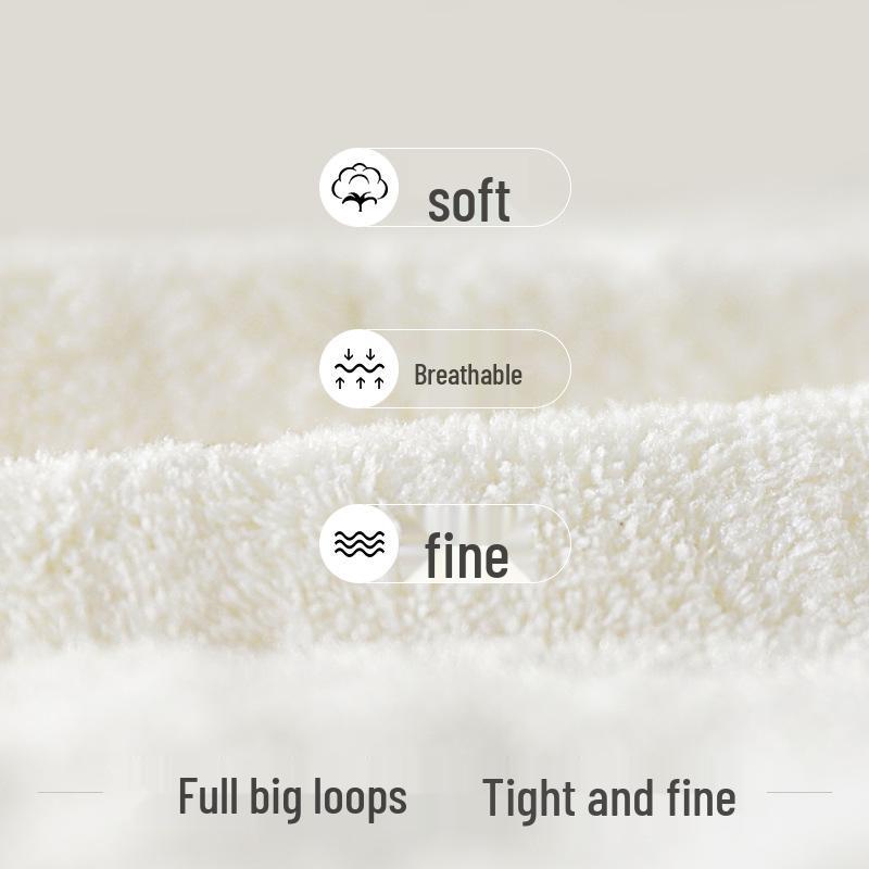 Waterproof Coral Fleece Toddler Bib for Washing, Brushing, and Eating