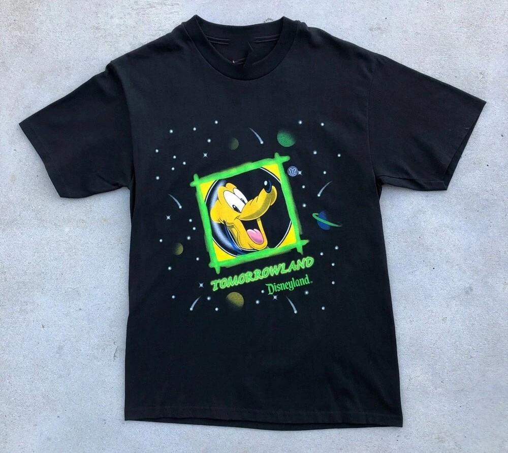 NOVÉ Disney Pluto Tomorrowland Disneyland Tričko Velikost S-5XL Přetisk
