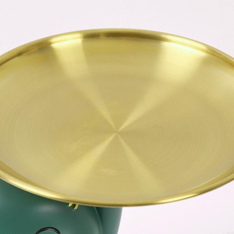 KX4B for Creative Fortune for Cat Statue with Storage for Key Tray Fruit Jewelry Snacks Candy Plate Shelf Resin Animal Figuri