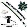 Anime Katana 104cm/41in Tanjiro Zenitsu Kyoujurou Samurai Swords Original Texture Anime Katana Cosplay Bamboo Wooden Toy Sword