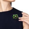 Lotus Brooch, High-end Women's Exquisite Enamel Lotus Brooch, Niche Design Sense Brooch