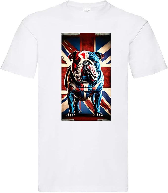 British bulldog england Britain dog dogs mens birthday novelty t shirt S