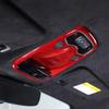 For Lotus EMIRA 2026-2026 Red Real Carbon Fiber Car Steering Wheels Console Gear Shift Panel Cover Trim Sticker Car Accessories