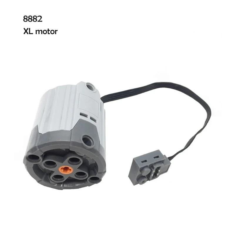 RC Elektronisches Modell Baustein Kraftzubehör Mikromotor Funktionen Nachrüstung MOC Motor-Kit Technische Teile Kreatives DIY Spielzeug