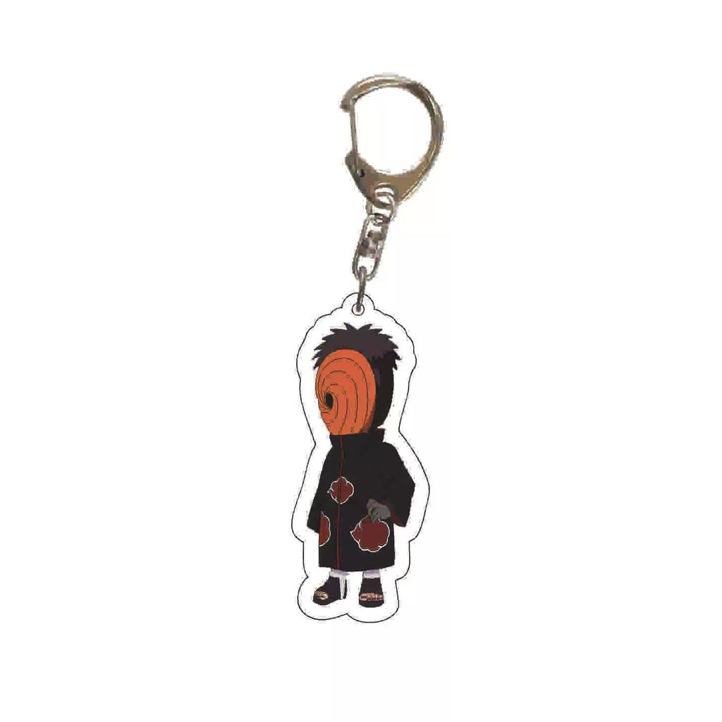 Llavero acrílico de Anime Naruto, accesorio, llavero de dibujos animados de Uzumaki Naruto